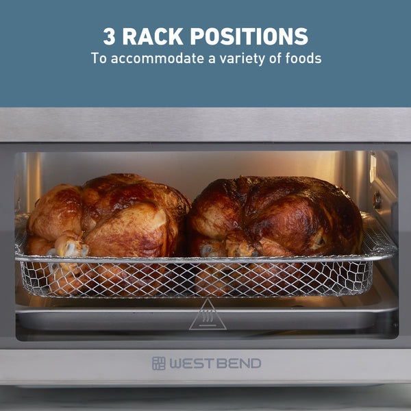West Bend XL Air Fryer Oven with 24 Presets