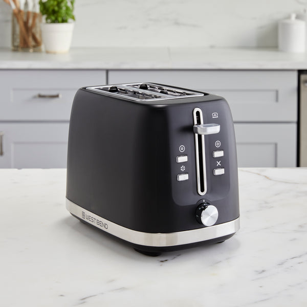 West Bend 2-Slice Toaster, in Black- Lifestyle