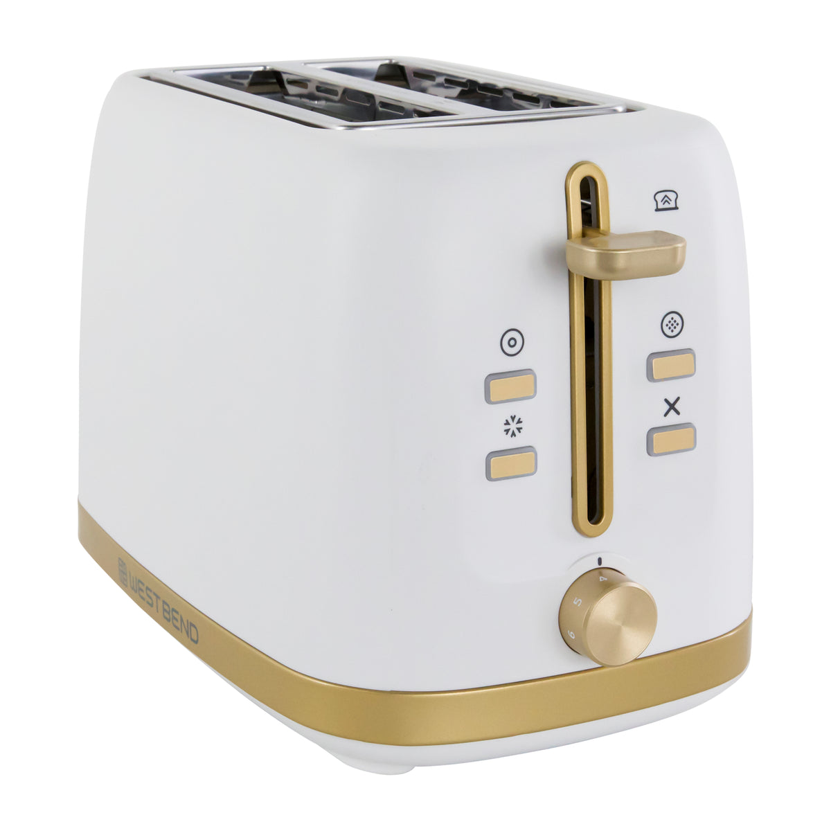 West Bend 4 Slice Toaster - White - 1 ct