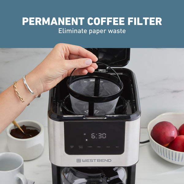 West Bend 12 Cup Hot & Iced Coffee Maker