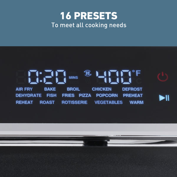 West Bend 15 Qt. Air Fryer Oven with 16 Presets