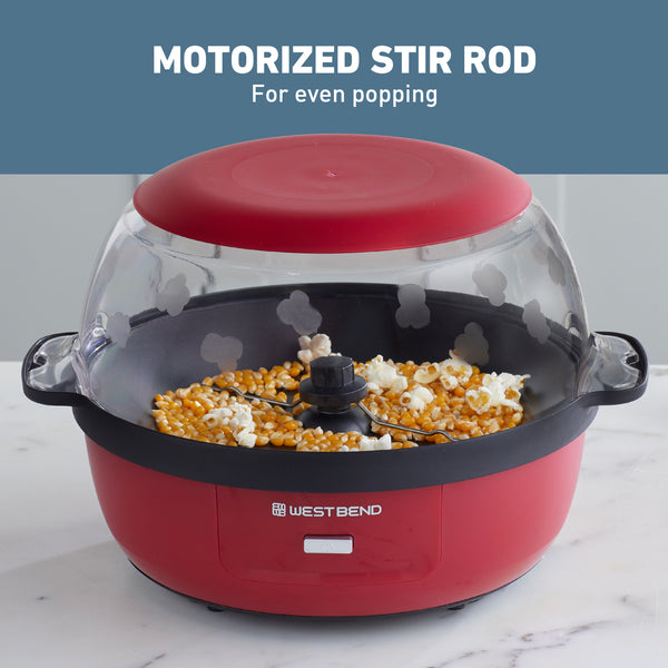 West Bend Stir Crazy 6 Qt. Popcorn Machine