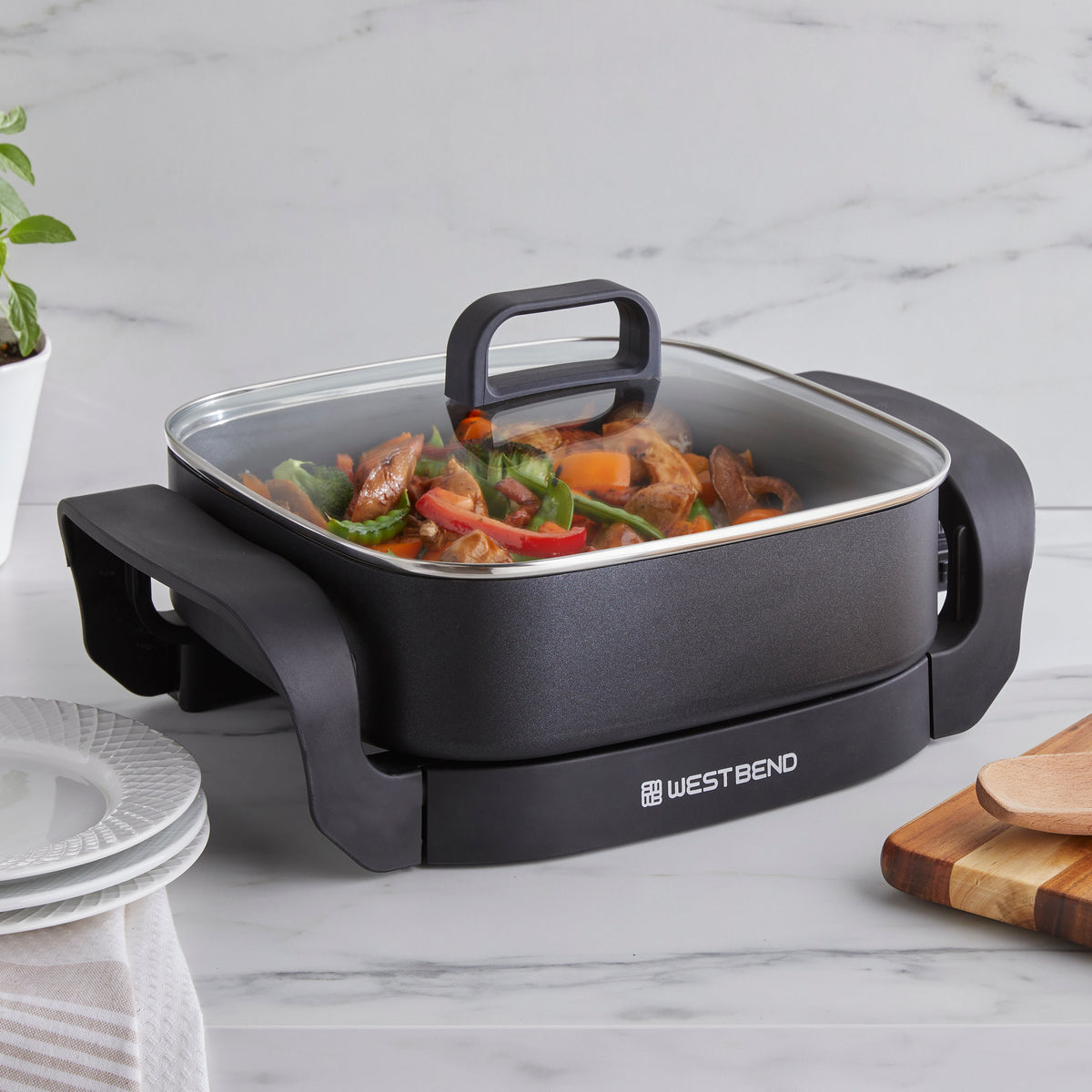 West Bend Extra Deep 12 Electric Skillet 72212