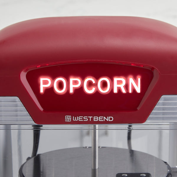 West Bend Theater Crazy 4 Qt. Popcorn Machine with Bags