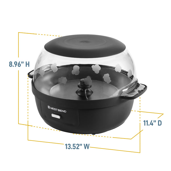 West Bend Stir Crazy 6 Qt. Popcorn Machine