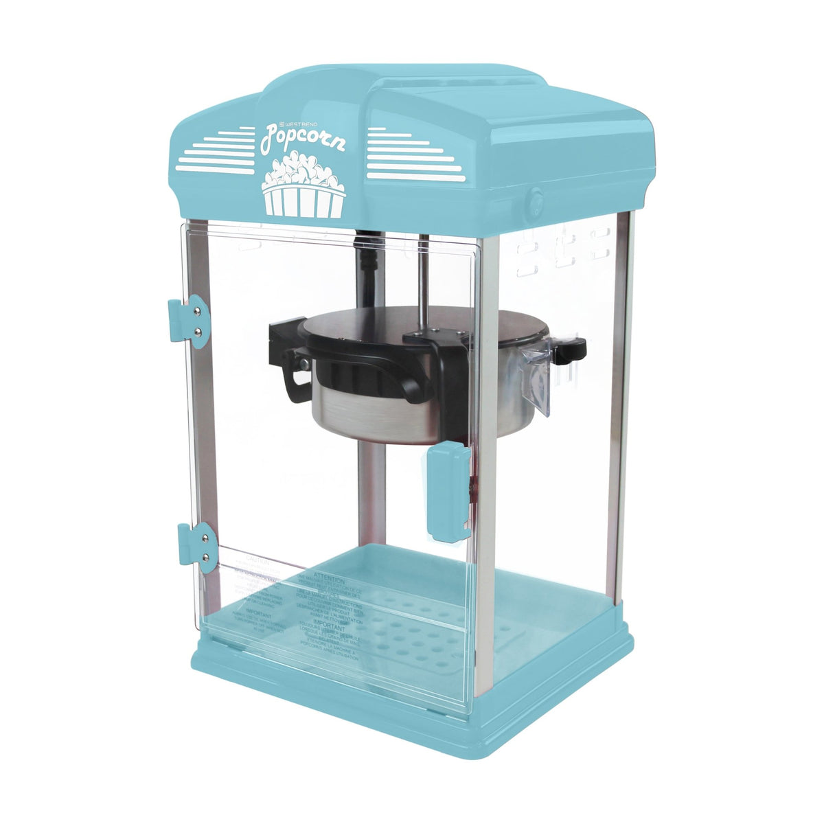 West Bend Theater Crazy Stirring Oil Popcorn Maker, 4 Qt. Capacity