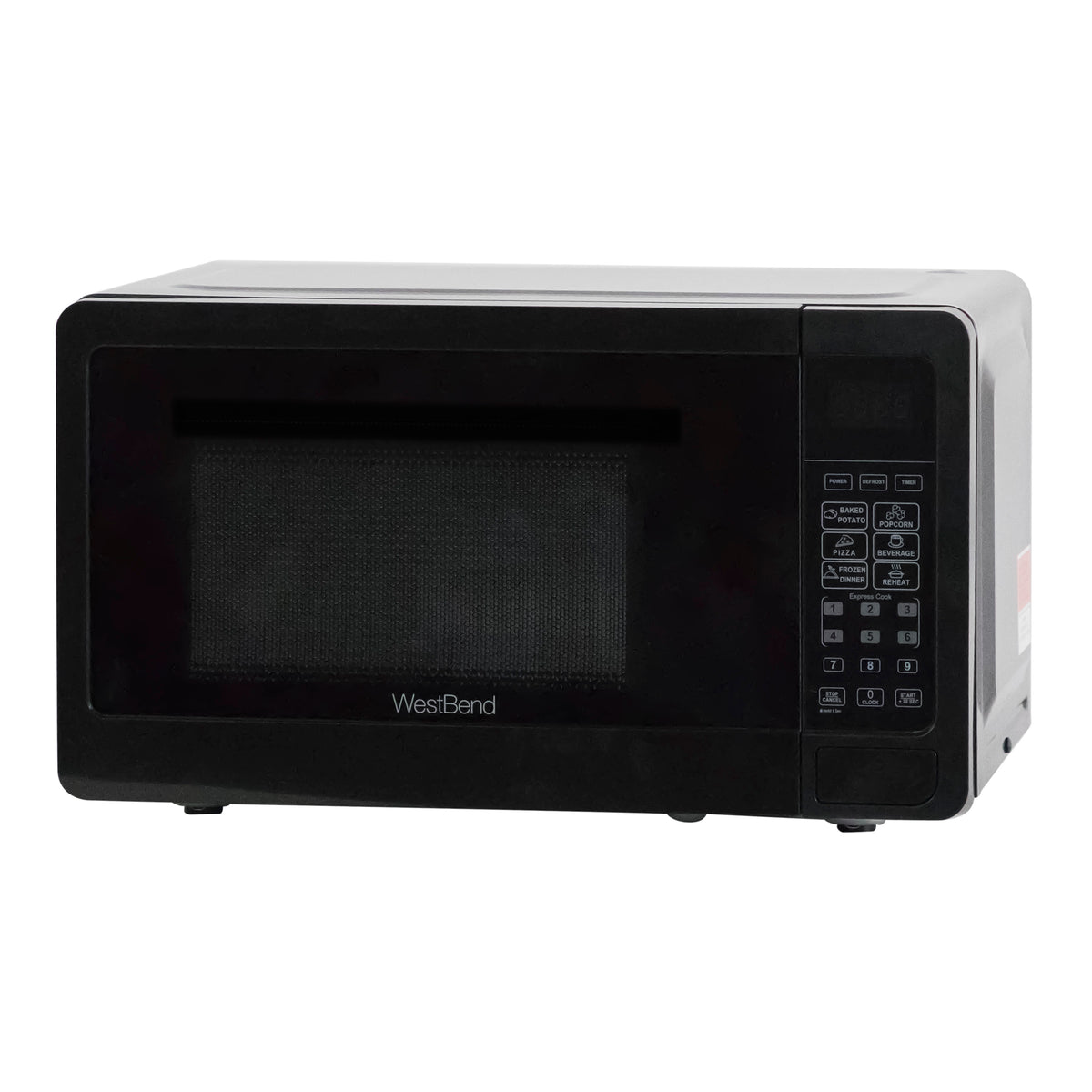 New White Compact Microwave Oven | 3D model