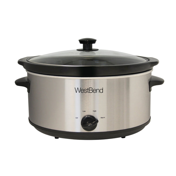 West Bend Large Slow Cooker, 6 Qt. Capacity - West Bend