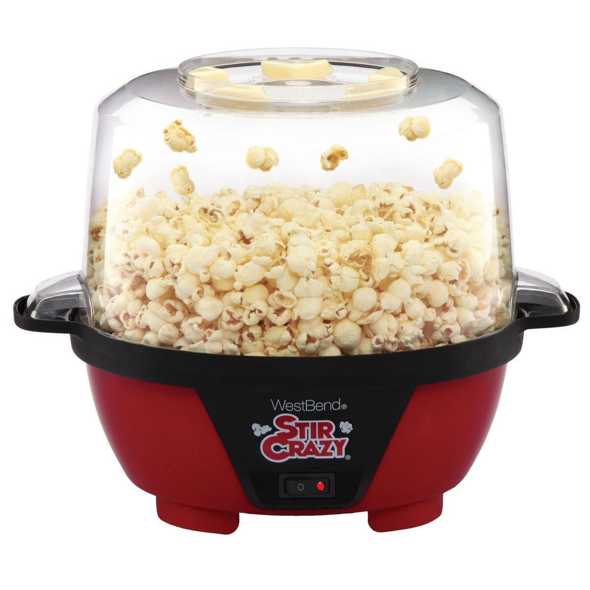 West Bend 82310 Stir Crazy 2 6 Qt Electric Popcorn Maker Corn