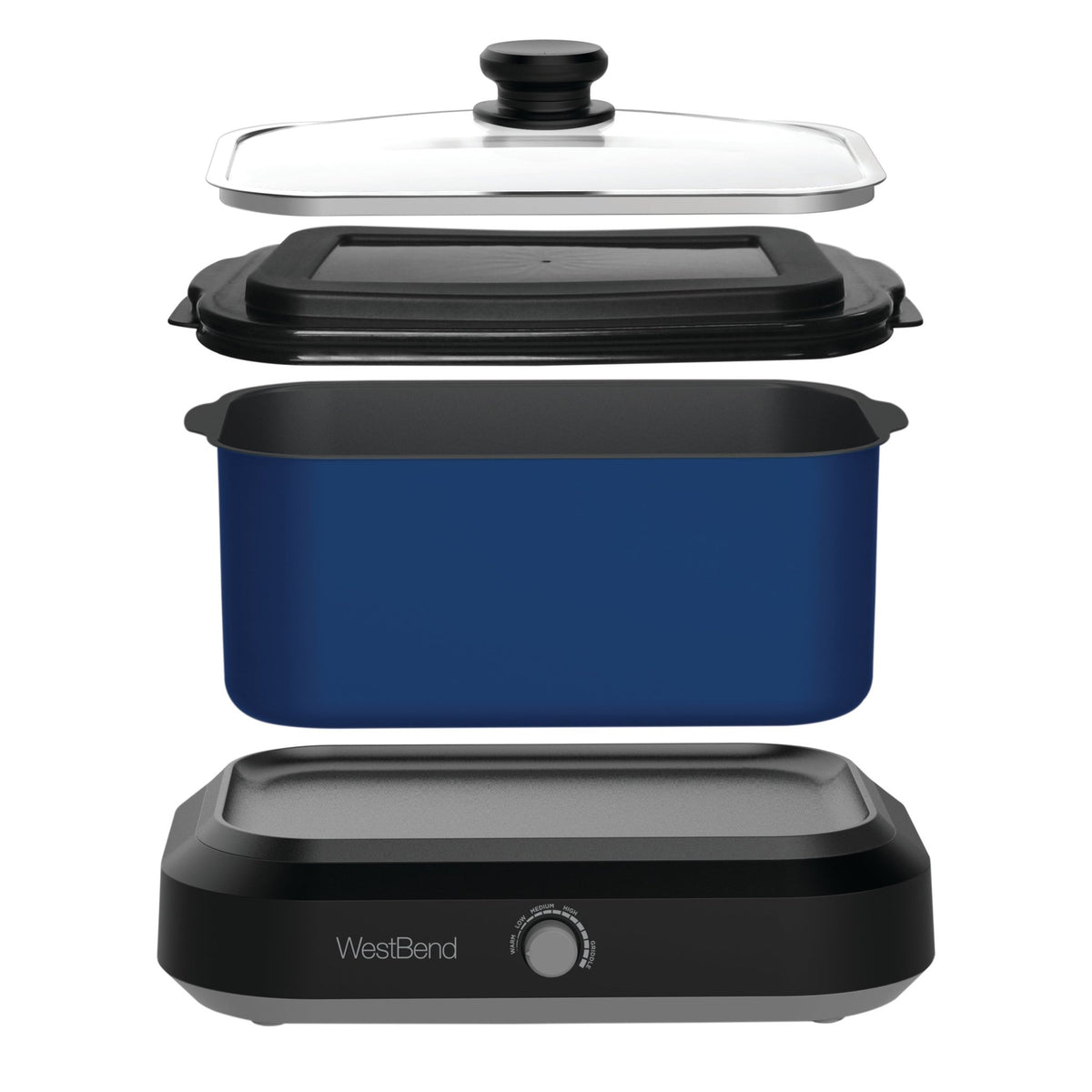 West Bend® Blue Versatility Cooker - 6-Quart at Menards®