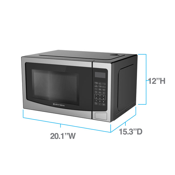 West Bend Microwave Oven, 1.1 cu. ft. Capacity