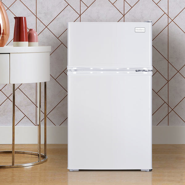 West Bend 3.1 cu. ft. Compact Refrigerator, in White- Lifestyle