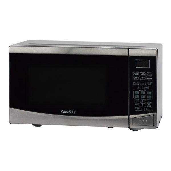 West Bend 0.9 cu. ft. Microwave Oven, in Stainless Steel