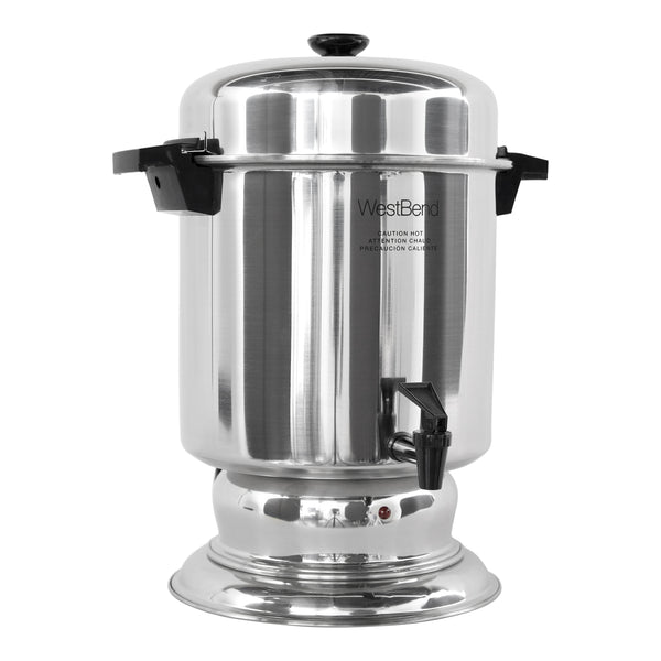 West Bend Large Capacity 55-Cup Coffee Maker, in Stainless Steel