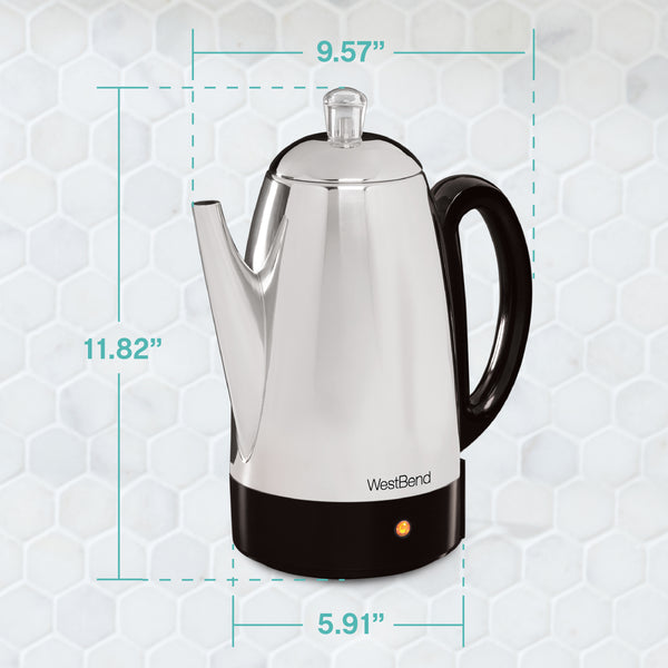 West Bend 12-Cup Coffee Percolator