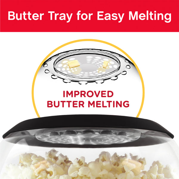 West Bend Stir Crazy Stirring Oil Popcorn Machine, 6 Qt. Capacity