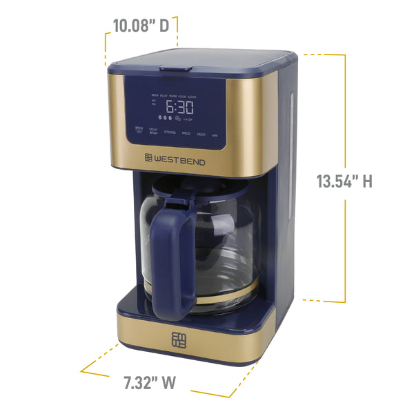 West Bend Timeless 12 Cup Hot & Iced Coffee Maker