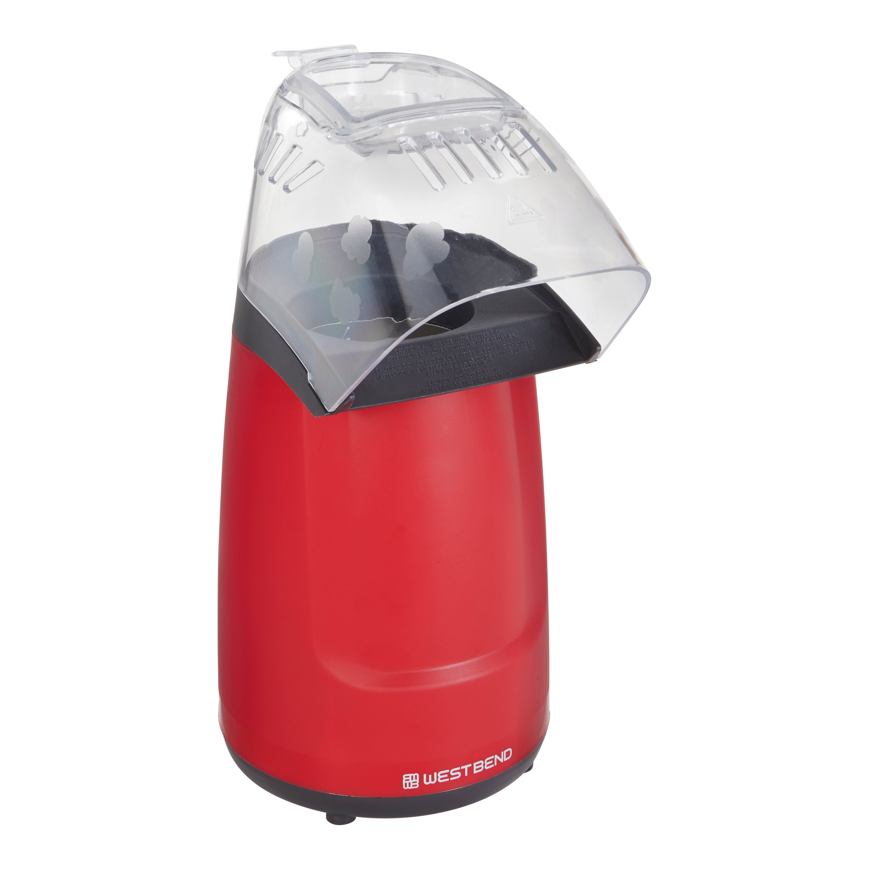 West Bend 82418R Air Crazy 4-Quart Hot Air Popcorn Popper, Red – JADA  Lifestyles