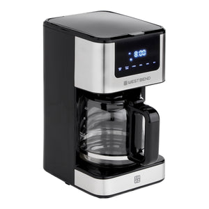 West Bend 12 Cup Hot & Iced Coffee Maker, in Stainless Steel