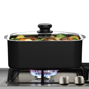 West Bend Versatility Slow Cooker, 6 Qt. Capacity, in Black