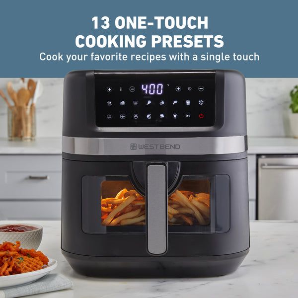 West Bend 7 Qt Air Fryer with 13 One-Touch Presets