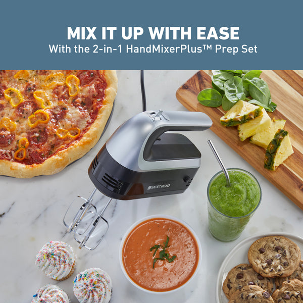 West Bend 2-IN-1 HANDMIXERPLUS™ Prep Set
