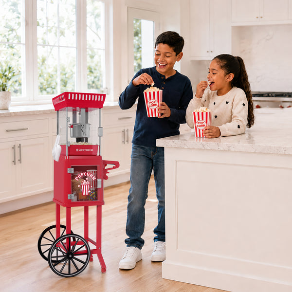 West Bend Popcorn Cart 2.5 oz Kettle