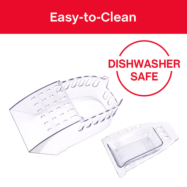Clear popping chamber and tray parts for air popcorn machine