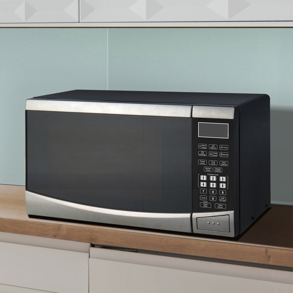 West Bend 0.9 cu. ft. Microwave Oven, in Stainless Steel- Lifestyle