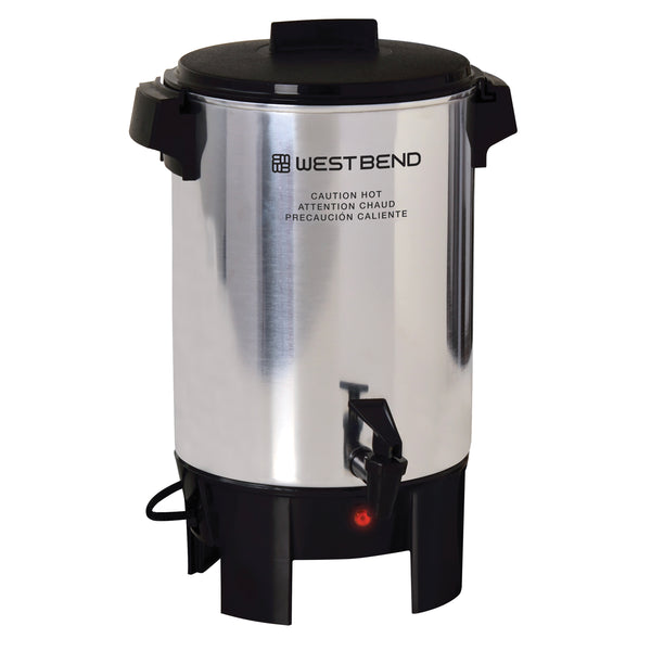West Bend Large Capacity 30-Cup Coffee Maker with Temp Control