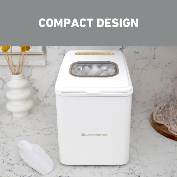 West Bend Timeless Countertop Bullet Ice Maker