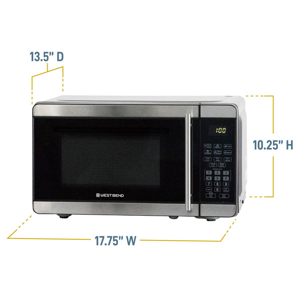 West Bend 0.7 cu. ft. Microwave Oven - West Bend