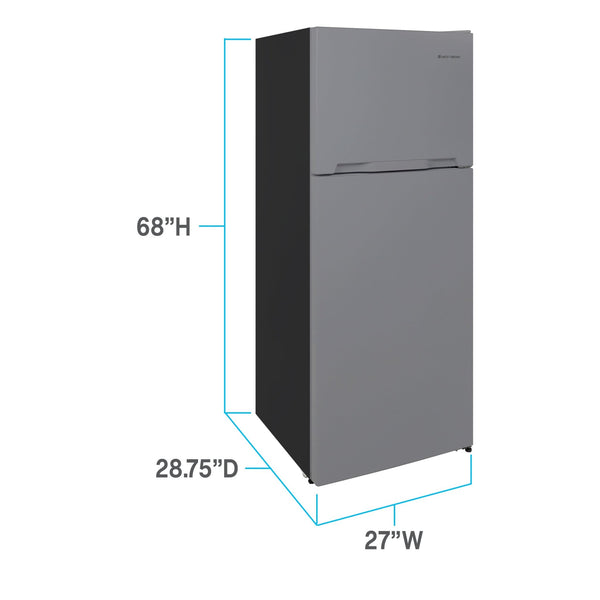 West Bend 14.3 cu ft Frost - Free Apartment Size Refrigerator - West Bend