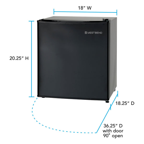 West Bend 1.7 cu. ft. Compact Refrigerator - West Bend