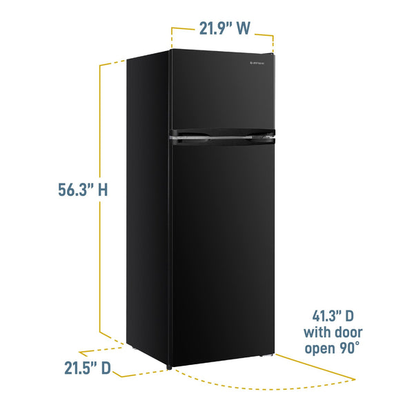 West Bend 7.5 cu. ft. Apartment Size Refrigerator - West Bend