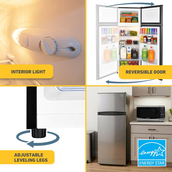 West Bend 7.5 cu. ft. Apartment Size Refrigerator - West Bend
