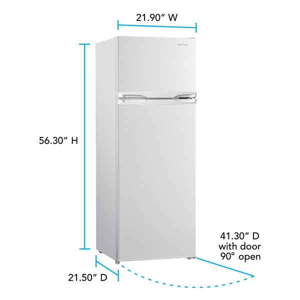 West Bend 7.5 cu. ft. Apartment Size Refrigerator - West Bend