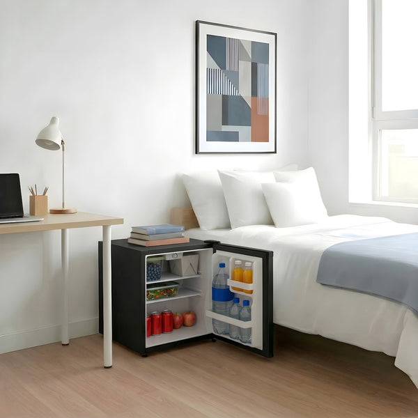 West Bend Compact Refrigerator Automatic Defrost Adjustable Shelves - West Bend