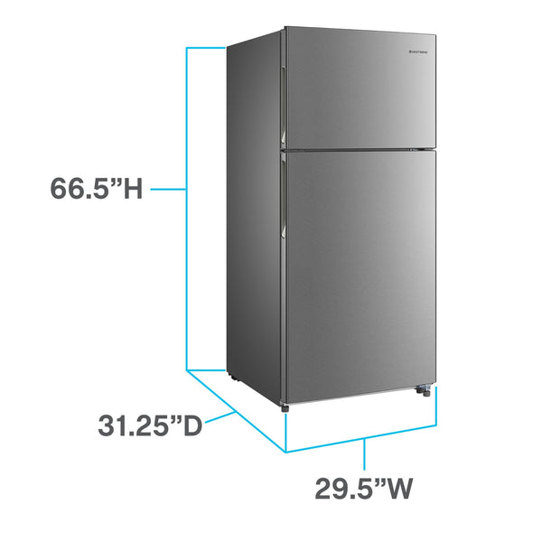 West Bend Frost - Free Apartment Size Refrigerator, 18.0 cu. ft. Capacity - West Bend