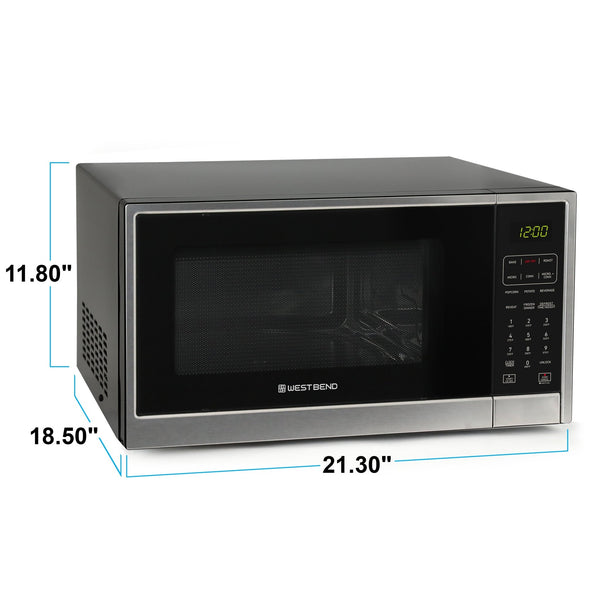 West Bend Microwave Air Fry, Convection Oven 3 - in - 1, 1.3 cu. ft. Capacity - West Bend