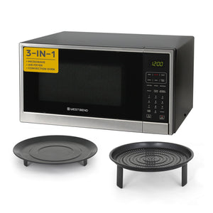 West Bend Microwave Air Fry, Convection Oven 3-in-1, 1.3 cu. ft. Capacity - West Bend