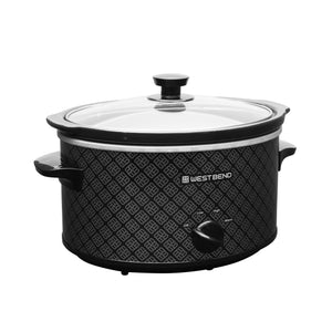 West Bend Pattern 4 Qt Slow Cooker - West Bend