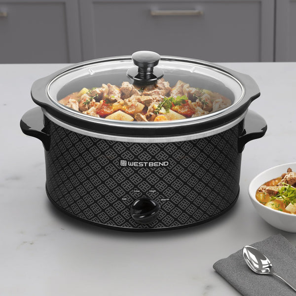 West Bend Pattern 4 Qt Slow Cooker - West Bend