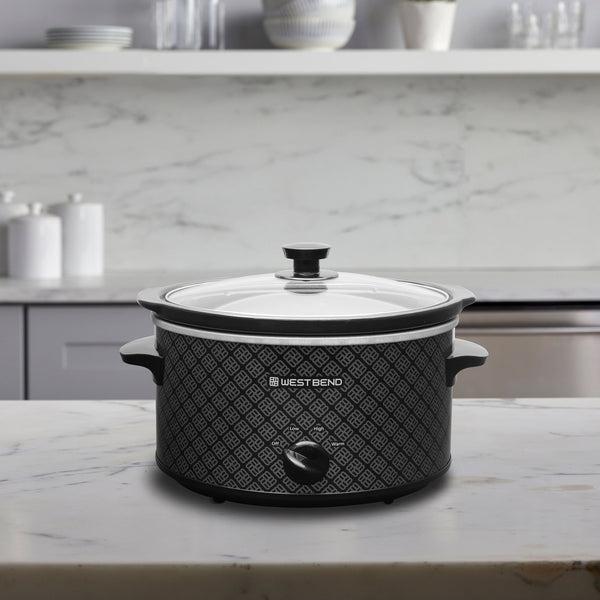 West Bend Pattern 4 Qt Slow Cooker - West Bend