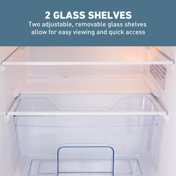 West Bend Retro Compact Refrigerator and Freezer, 3.1 cu. ft. - West Bend