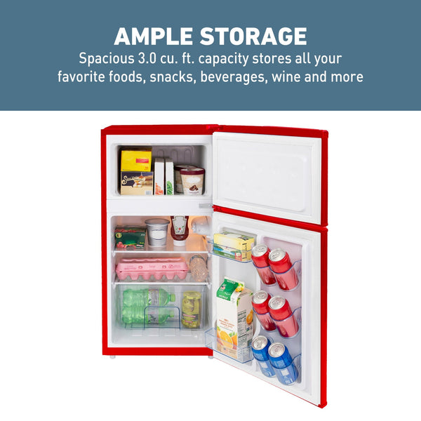 West Bend Retro Compact Refrigerator and Freezer, 3.1 cu. ft. - West Bend