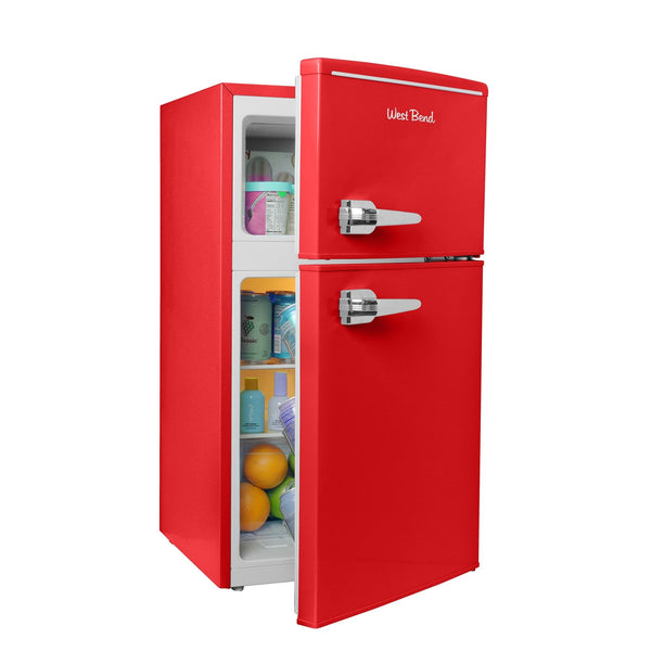 West Bend Retro Compact Refrigerator and Freezer, 3.1 cu. ft. - West Bend