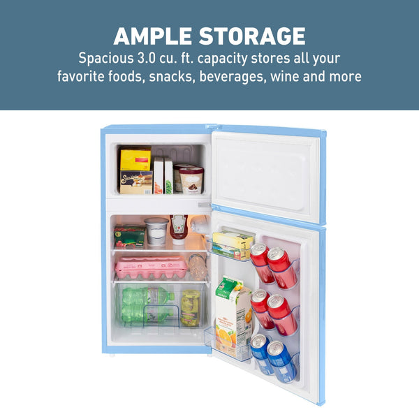 West Bend Retro Compact Refrigerator and Freezer, 3.1 cu. ft. - West Bend