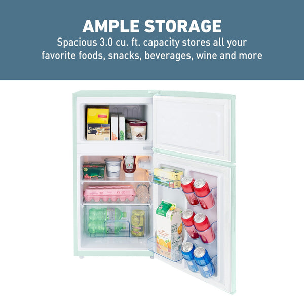 West Bend Retro Compact Refrigerator and Freezer, 3.1 cu. ft. - West Bend