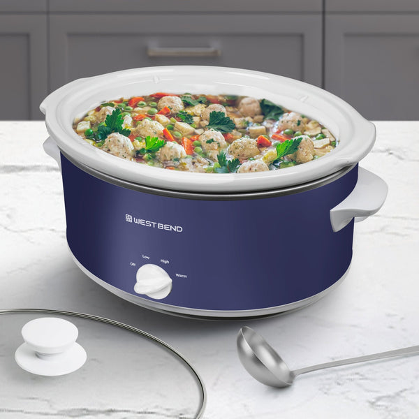 West Bend Slow Cooker, 6 Qt. Capacity - West Bend